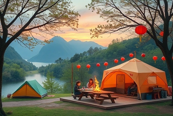 小野柳露營區:春節假期最佳戶外選擇,快來預訂你的夢幻露營之旅!